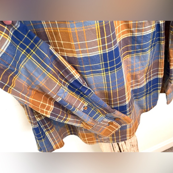 LL Bean signature men’s flannel large - Picture 5 of 7